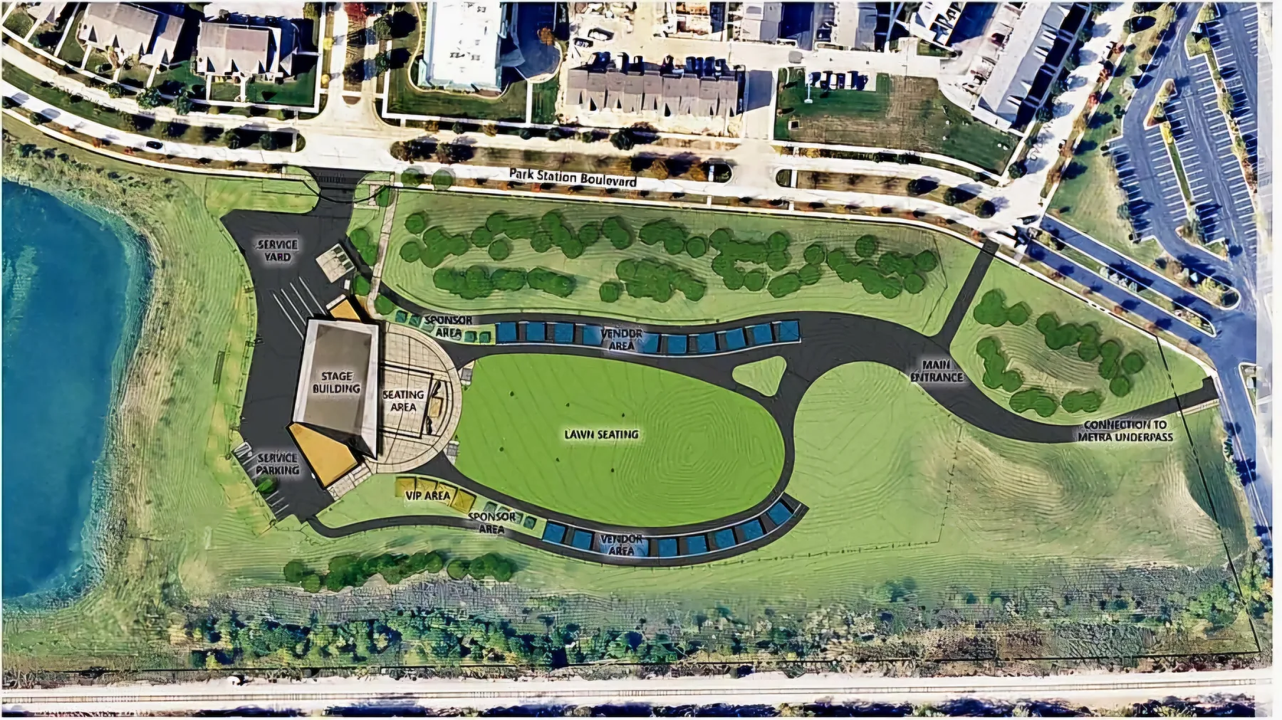 Centennial Park West Concert Pavilion field photo 2