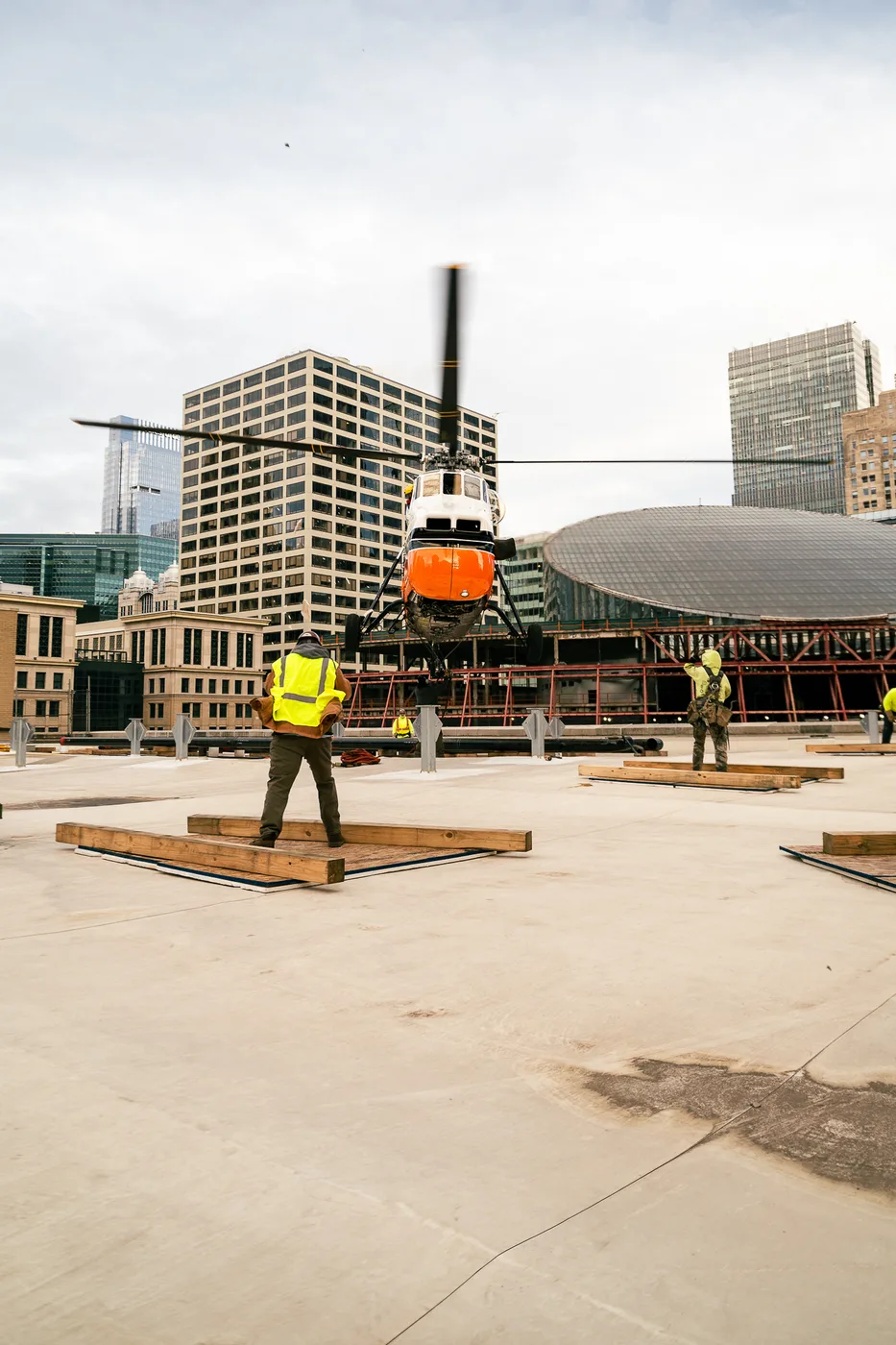 Chicago City Hall Rooftop RTU Platforms field photo 5