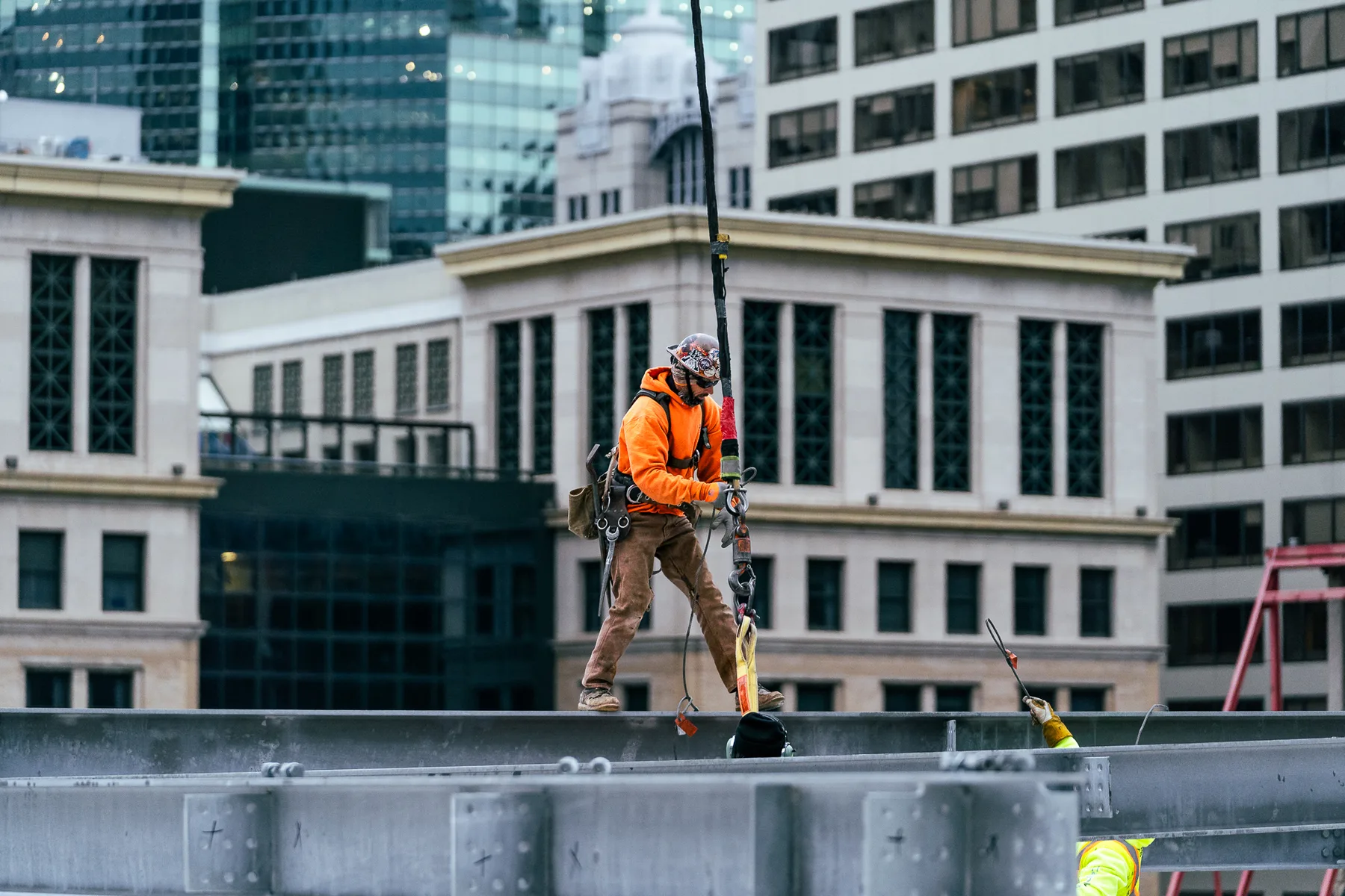 Chicago City Hall Rooftop RTU Platforms field photo 11